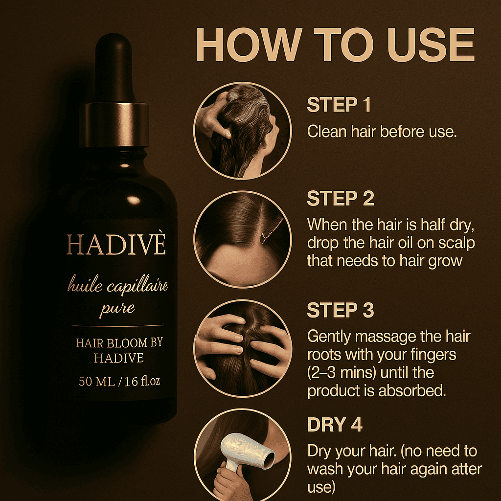HAIR BLOOM BY HADIVÉ